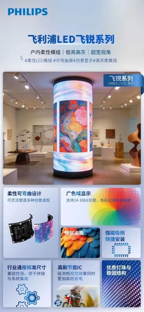 飞利浦商业显示LED显示屏飞锐系列产品，武汉现货